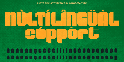 Lusto Font Poster 8