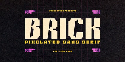 NT Brick Sans Font Poster 1