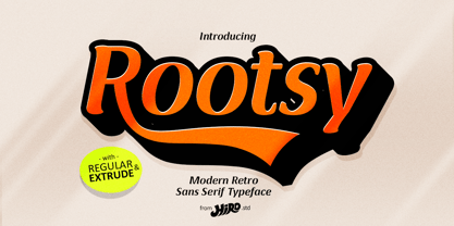 Rootsy Font Poster 1