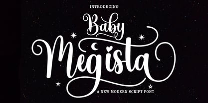 Baby Megista Font Poster 1