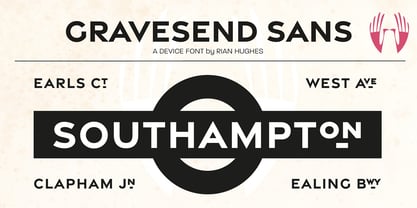 Gravesend Sans Font Poster 14