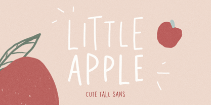 Little Apple Font Poster 1