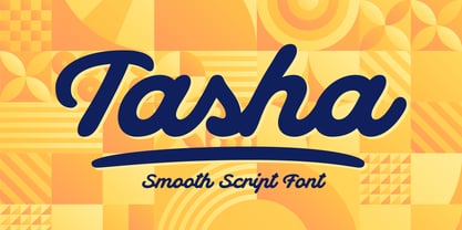 Tasha Font Poster 1
