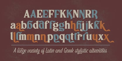 Antiquary Font Poster 3