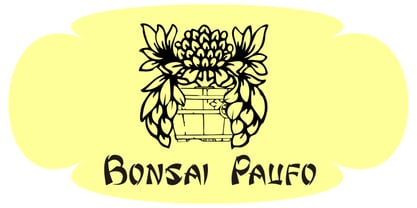 Bonsai Paufo Fuente Póster 13
