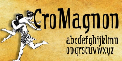 CroMagnon Font Poster 1