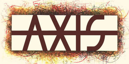 Axis Font Poster 1