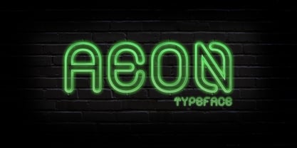 Alt Aeon Font Poster 1