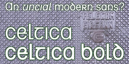 Celtica Font Poster 1