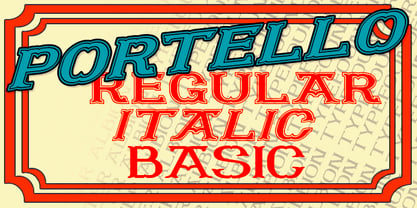 Portello Font Poster 1