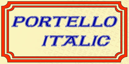 Portello Font Poster 3
