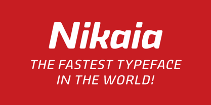 Nikaia Font Poster 2