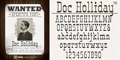 Doc Holliday Police Poster 1
