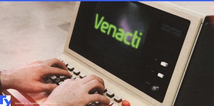 Venacti Font Poster 1