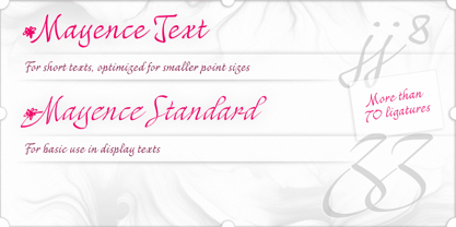 Mayence Font Poster 11