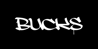 Bucks Font Poster 1