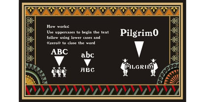 The Pilgrim Font Poster 2