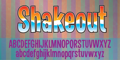 Shakeout Fuente Póster 1