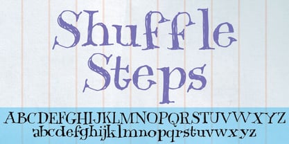 Shuffle Steps Font Poster 1