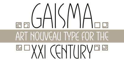 Gaisma Font Poster 1