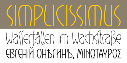 Gaisma Font Poster 2