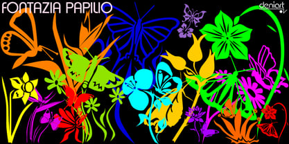 Fontazia Papilio Font Poster 4