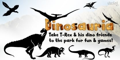 Dinosauria Fuente Póster 2