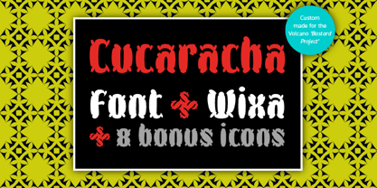 Cucaracha Font Poster 4