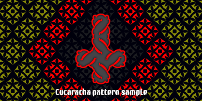 Cucaracha Font Poster 6
