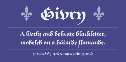 Givry Font Poster 2