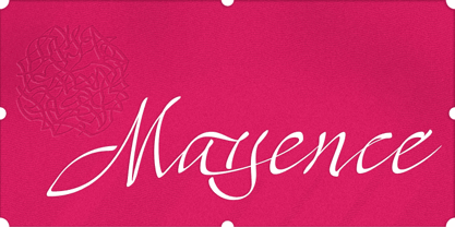 Mayence Font Poster 1