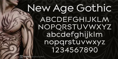 New Age Gothic Police Poster 1