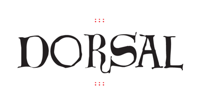 Dorsal Font Poster 2