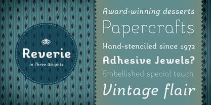 Reverie Font Poster 1