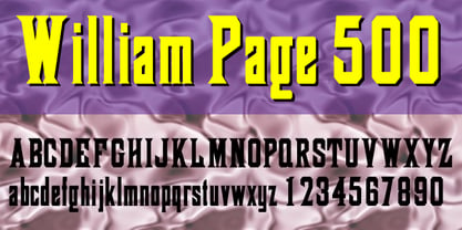 William Page 500 Fuente Póster 1