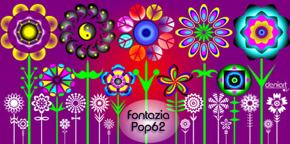 Fontazia Pop62 Fuente Póster 1