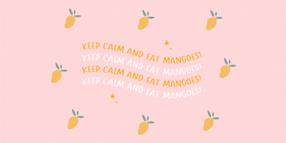 Mangoberry Font Poster 2