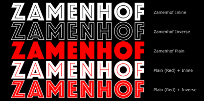 Zamenhof Font Poster 9