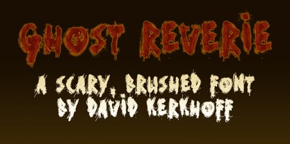 Ghost Reverie Font Poster 1