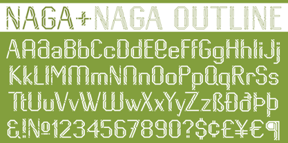 Naga Font Poster 4