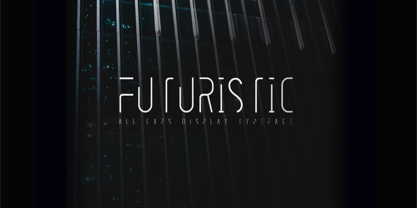 Futuristic Fuente Póster 1