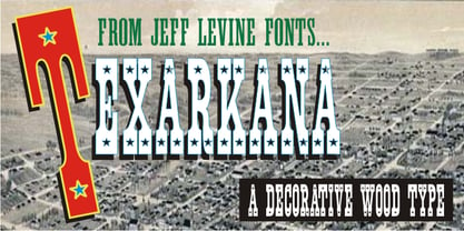 Texarkana JNL Font Poster 1