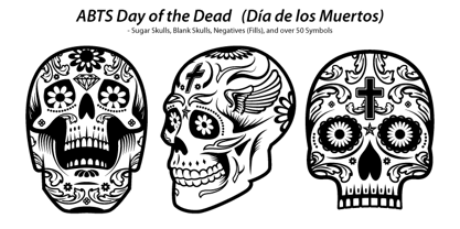 ABTS Day Of The Dead Font Poster 1