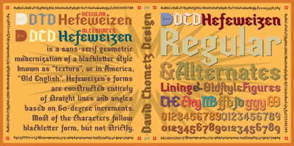 Hefeweizen Font Poster 5