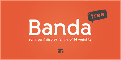 Banda Font Poster 1