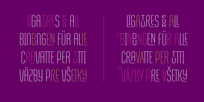 Regia Sans Pro Font Poster 2