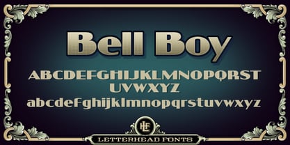 LHF Bell Boy Font Poster 1
