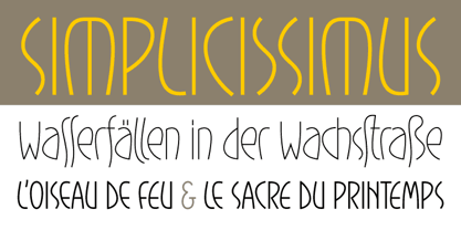 Gaisma Latin Font Poster 2