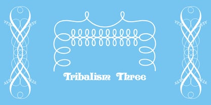 Tribalism Font Poster 7