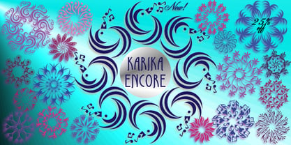 Karika Encore Font Poster 3